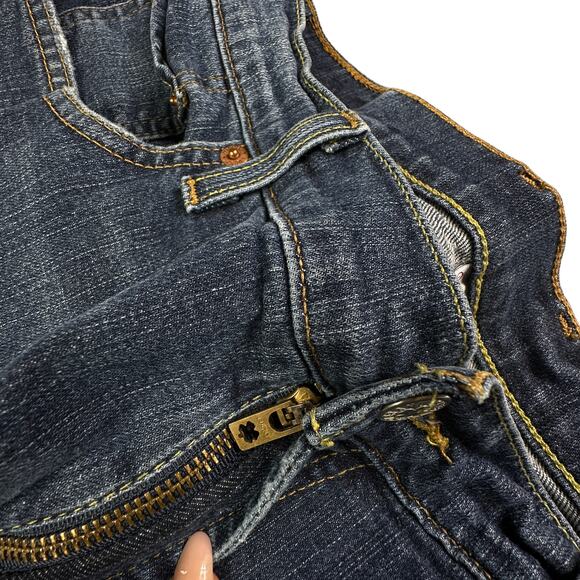 Lucky Jeans Bootcut Short Length Style 7M10337 Dark Wash boot Men's sz 33 x 30 - Picture 4 of 7